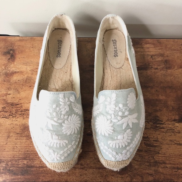 Soludos Shoes - Soludos Ibiza Embroidered Smoking Slipper Size 9